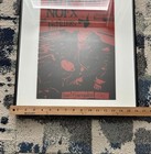 2002 Rancid San Francisco Autographed Framed Poster Signed Tim Armstrong Rare