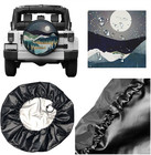 Abstract Mountains Deer Lake Landscape Spare Tire Cover Wheel Protectors Weather