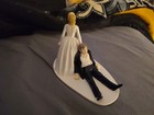 Wilton Now I Have You Wedding Cake Topper Figurine Bride Dragging Groom  4 25   