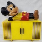Mickey Mouse Hi-fi Am Tabletop Radio 9v Battery Concept 2000 Vintage Working 