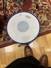 Vintage Premier 14  X 10  Rack Tom Drum - Polychromatic Silver Wrap