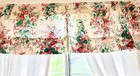 Vintage Croscill Valance Pastel Floral Cottagecore Extra Wide 130   x 18 