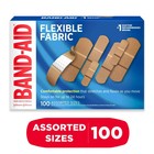 Band-aid Brand Flexible Fabric Adhesive Bandages  100 Count