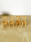 Concord Miniatures Table And 4 Chairs Dollhouse Miniature 1 12 1208 Vintage