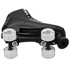 Derby Kids Youth Beginner Roller Skates Black Size 3-6 Unisex Quad 8 Yr 