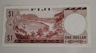 Fiji 1 Dollar Note From 1974  P71  Qe Ii