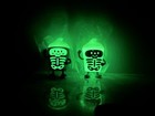 Wendy s Frosty Frights Boo Bag Bone Chiller Glow In The Dark Toy Figure