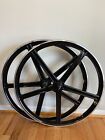 R4 Bmx Cnc 5-spoke 10 Speed Alloy Bicycle Sealed Wheels  Black Or White