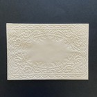 Antique Victorian Lace Paper Correspondence Invitations Calling Unused Envelope
