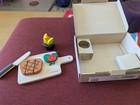 Plan Toys Wooden Toy Steak Set   Excellent Condition