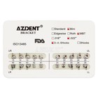 Us Azdent Dental Orthodontic Metal Brackets Braces Mini Mbt 022 Hooks 3-4-5