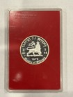 Low Mintage 999 Silver 1972 Ethiopian Proof Hugueninm  dailleurs Switzerland Mint