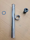 1-1 2   X  13  Chrome Vacuum Breaker Tube Assembly With Nut   Vacuum Breaker New