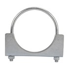 2pcs 3 5  U-bolt Clamp Exhaust Muffler Clamp Heavy Duty Type Gm Fits 3 1 2  Pipe