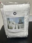 Hotel Collection  1  Euro Sham Embroidered Frame Quilted White