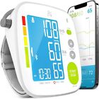 Bluetooth Blood Pressure Monitor With Upper Arm Cuff  Bp Meter With Large Dis   