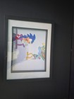  adventures Of Sonic The Hedgehog  1993 Original Production Animation Cel X2