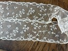 Antique Lace  Pair Of Brussels Beards  Fine Bobbin Lace - 18th Century