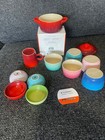 Le Creuset Stoneware Multi Color Mini Ramekins Dishes 100ml Pitcher   Cocotte 