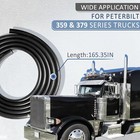 13 5 Foot 1100 Series Cab Door Rubber Weather Stripping For Peterbilt 359 379