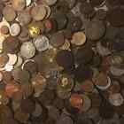     10 Full Lb Pounds Foreign Coins    tokens World Lot    Estate Sale     Silver    