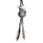 Vintage 1987 Stan Bentall Sterling Silver Eagle Bolo Tie     Signed   Dated