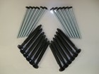  500   Black Vinyl Shutter Fasteners   Plugs   Screws   42  Kits Of 12 