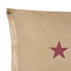 Large Genuine Vintage Cotton California State Bear Flag Cloth American Art