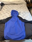 Under Armour Men s Small Blue Windbreaker Sportstyle Hood Lightweight Rain