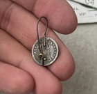 1857 Liberty Seated Half Dime Love Token Pin L2