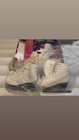 American Athletic Shoe Ware Girls White Figure Skates Style 522 Size 5 New