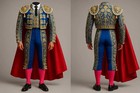 Gold Embroidered Matador Suit  3pc Spanish Bullfighting Attire