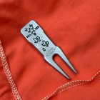 Lamb Usa Dallas Texas Dal9tex Milled Golf Divot Tool Repairer Green Black White