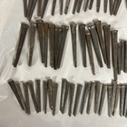 Vintage Square Head Nails - Lot Of 190 Nails - 1 Lb - 1 5  - 2 5 