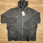 Nike Mens Size 3xl Hoodie Black Full Zip Therma-fit Basketball Dc2445-010 New
