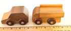 2 Vintage Wooden Toy Trucks I Believe They Are Timbertoys Of Vermont