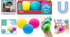 Mini Color-changing Stress Balls Set - 3 Squishy Fidget Toys For All Ages