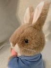 Vintage Eden Musical W motion Peter Cotton Tail Rabbit Plush Wind Up 9 