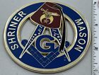 Shriner Mason Cut Out Car Emblem
