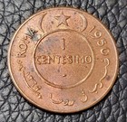 1950 Somalia 1 Centesimo Coin