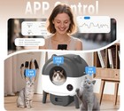 Automatic Self Cleaning Litter Box  Meowwhimsy Extra Large Automatic Cat Litter 
