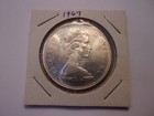 3 Canadian Coins 1951   1967 Silver Dollars   1943 Silver 50 Cent Lot Of 3