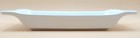 Vintage Mid-century  at7 Usa Ceramic 12  Rectangular Lounge Ashtray In White