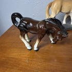 Vtg Lot Of 4 Ceramic Horse Figurines Japan 