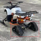 A Pair Go Kart Atv Utv Buggy Quad Rear Wheel Snow Rubber Sand Tracks Snowmobile