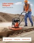 Vevor 7 0hp Walk-behind Vibratory Plate Compactor Soil Dirt Rammer Gas Engine