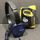 Sony Walkman Wm-fs593 Sport Stereo Radio  Cassette Player With Headphones