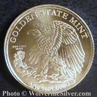 1 10 Oz Silver Round - Gsm Walking Liberty - 100  Mint Authentic  see Receipt 