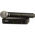 Shure Blx24 pg58 Vocal System W  Wireless Receiver Transmitter   Pg58 Mic - H-10