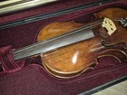 Antique German Violin 4 4 W  Johann Gottfried Hamm Label 17xx     As Is     With Bow